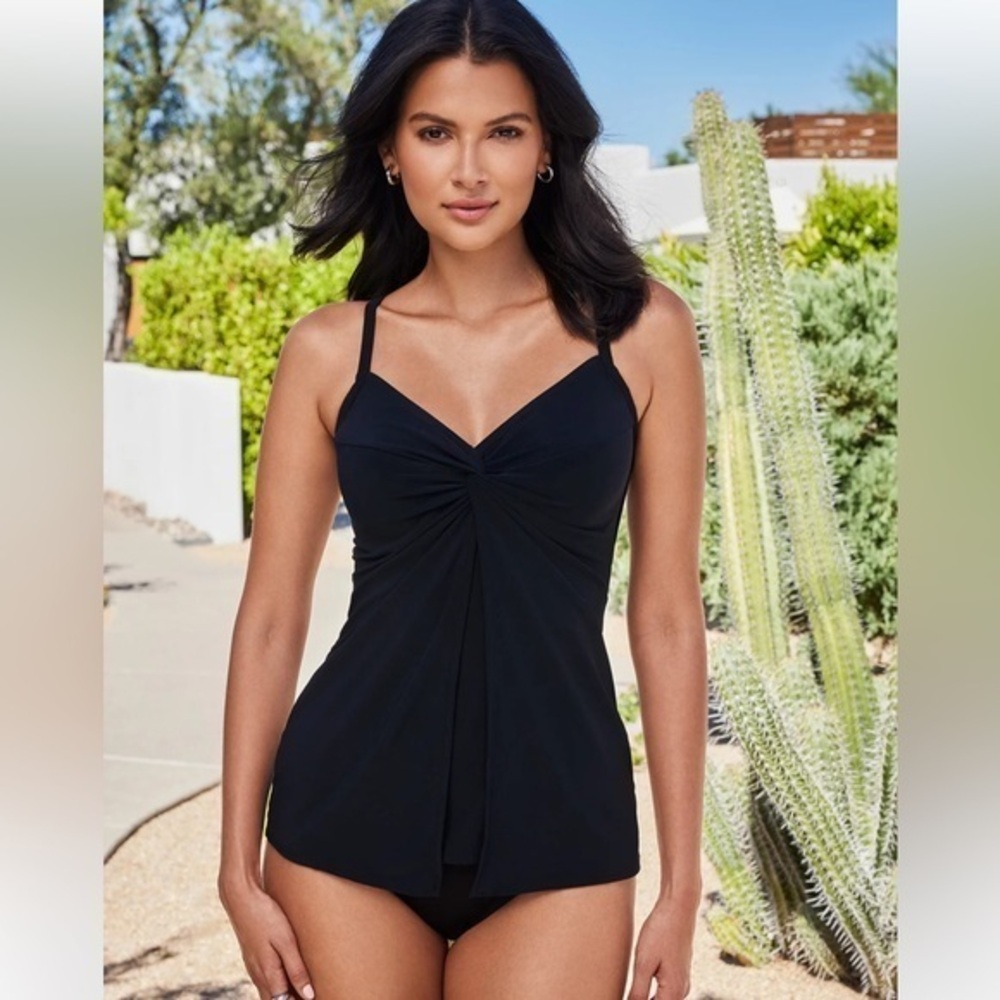 Miraclesuit Love Knot Tankini Set NWT Sz 14